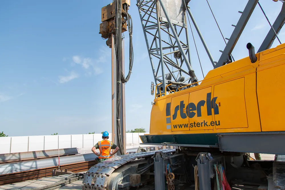 Sterk Spezialtiefbau – Leistungen – Baugrube