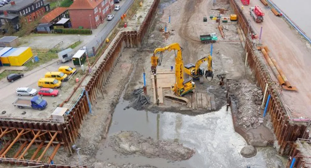 Sterk Spezialtiefbau – Leistungen – Rückbau alte Pfähle – Header